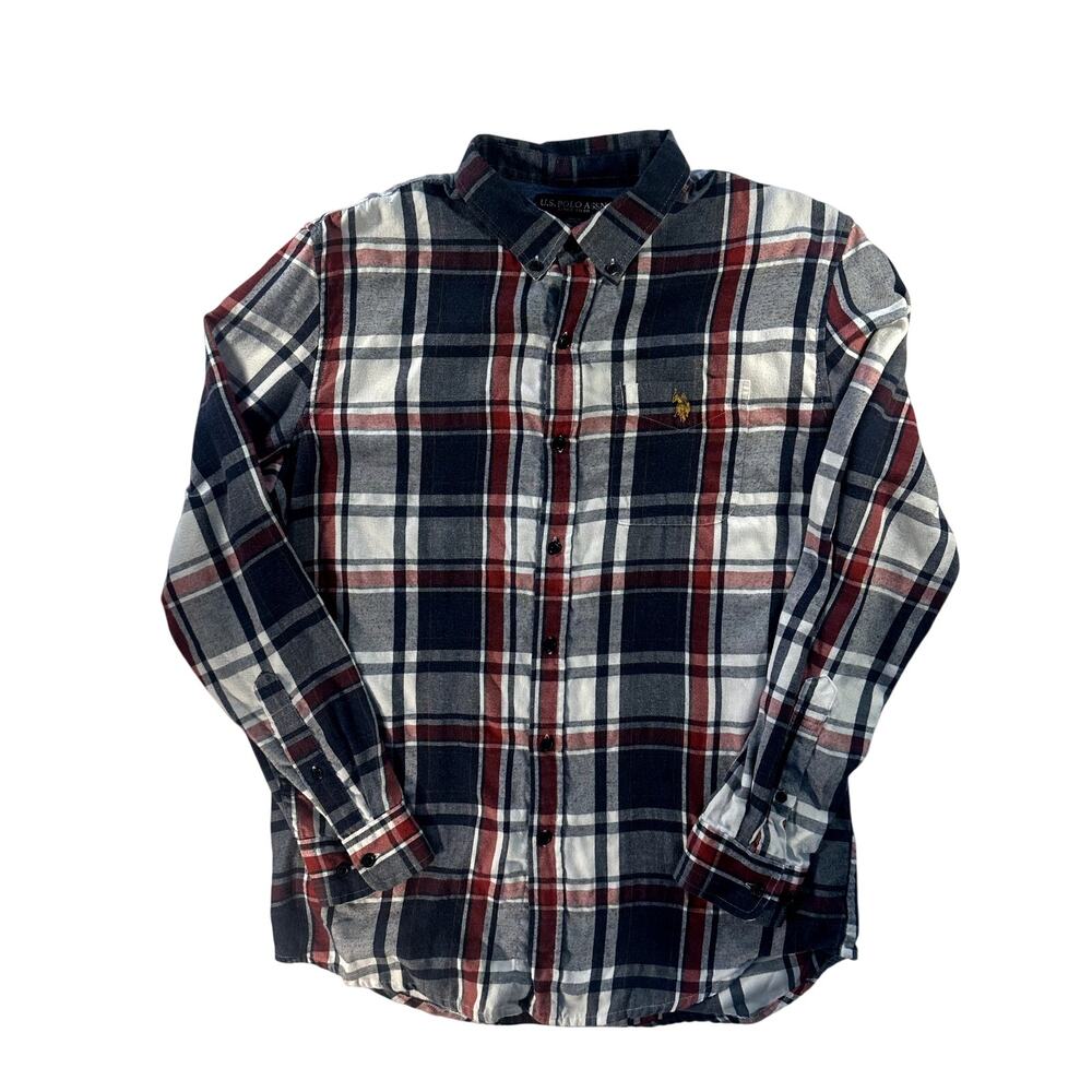 US Polo Flannel Shirt Size Medium